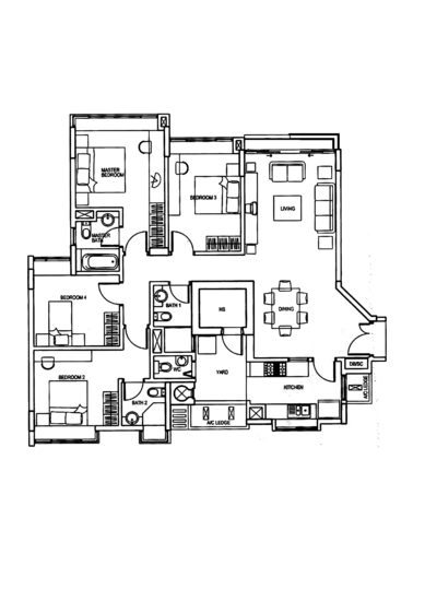 Lakeholmz - Floor Plan