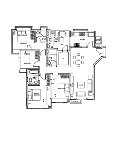 Lakeholmz - Floor Plan