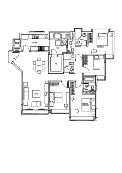 Lakeholmz - Floor Plan