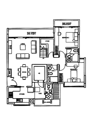 Lakeholmz - Floor Plan