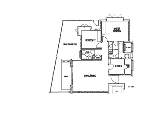 Costa Rhu - Floor Plan