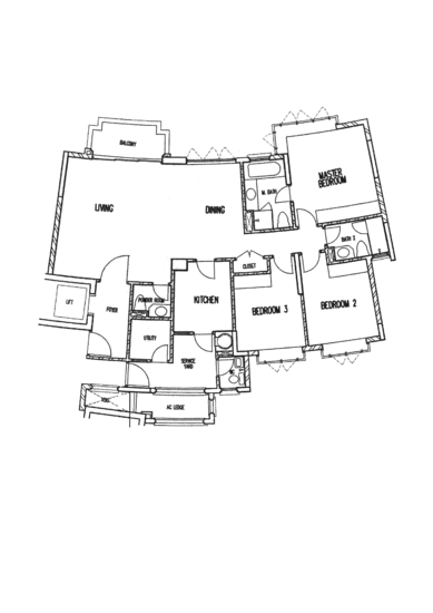 Costa Rhu - Floor Plan
