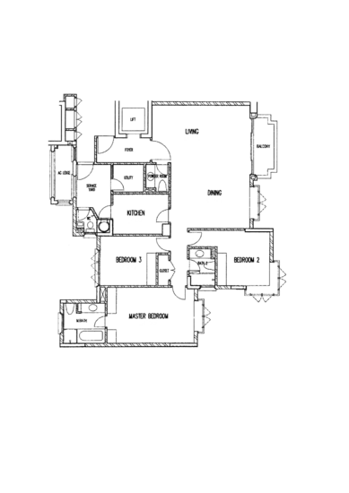 Costa Rhu - Floor Plan