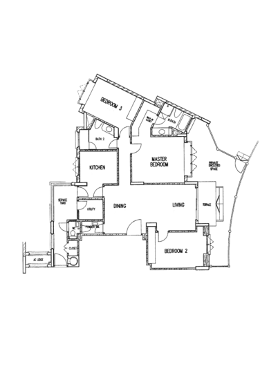 Costa Rhu - Floor Plan