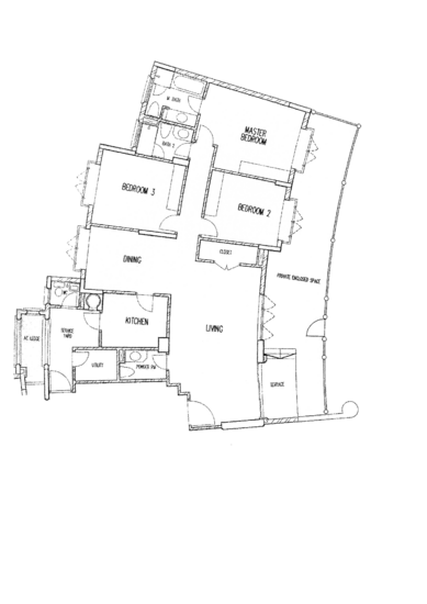 Costa Rhu - Floor Plan