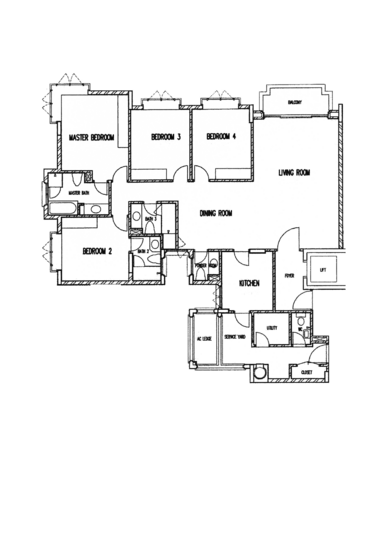 Costa Rhu - Floor Plan