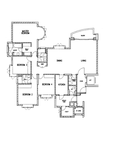 Costa Rhu - Floor Plan
