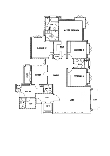 Costa Rhu - Floor Plan