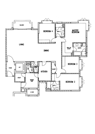 Costa Rhu - Floor Plan