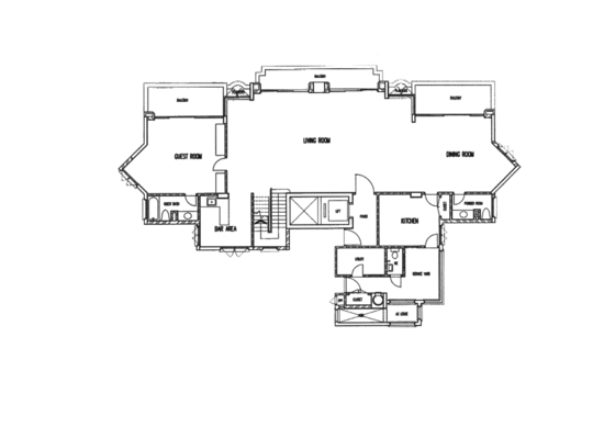 Costa Rhu - Floor Plan