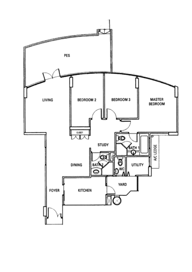 Water Place - Floor Plan