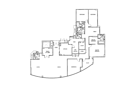 Water Place - Floor Plan