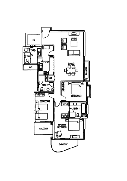 The Imperial, 9 Jalan Rumbia, 3 Bedrooms, 1,722 sqft, Condominium For Rent, by Jorge Lau, 500236269 - PropertyGuru.com.sg