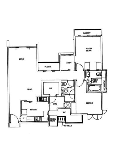 Grandeur 8 - Floor Plan