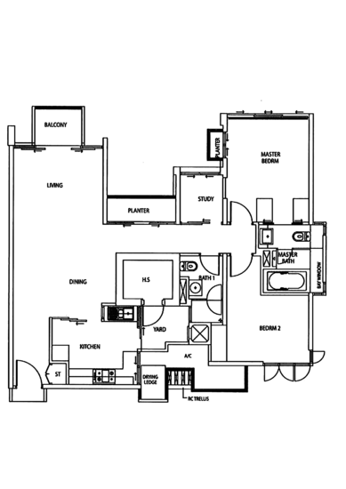 Grandeur 8 - Floor Plan