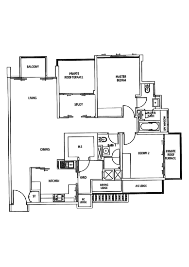 Grandeur 8 - Floor Plan