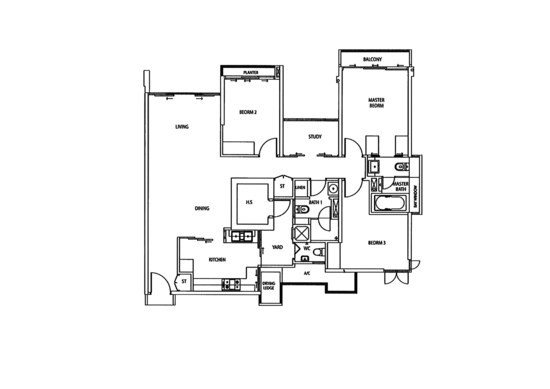 Grandeur 8 - Floor Plan