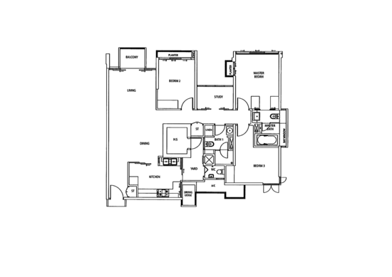 Grandeur 8 - Floor Plan