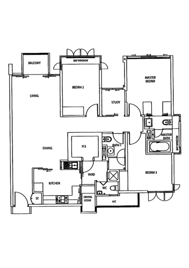 Grandeur 8 - Floor Plan