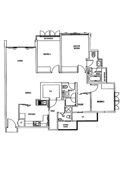 Grandeur 8 - Floor Plan