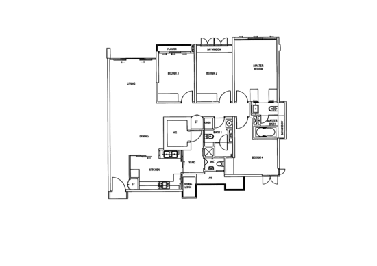 Grandeur 8 - Floor Plan