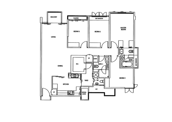 Grandeur 8 - Floor Plan