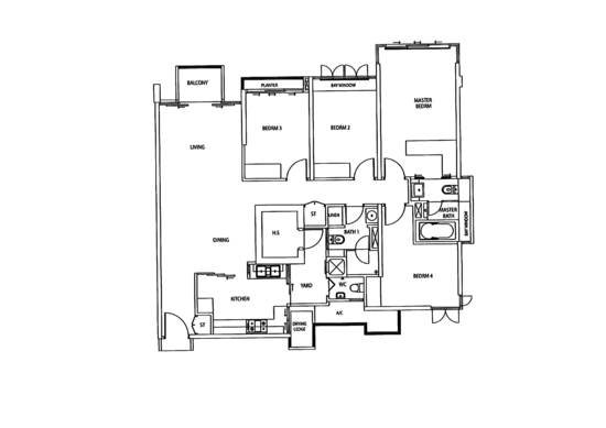 Grandeur 8 - Floor Plan