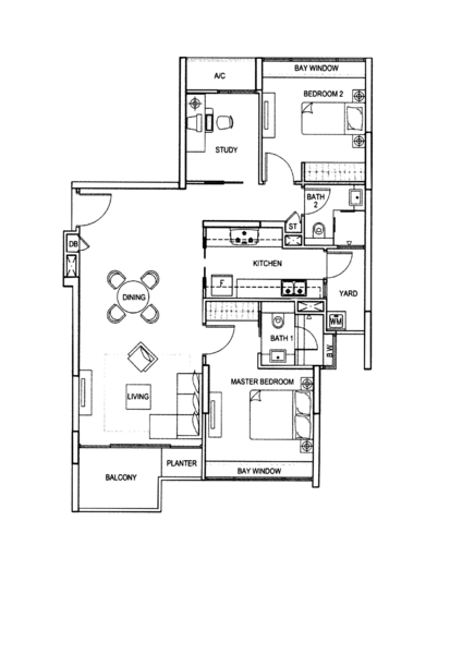 The Beacon Apartment For Sale at S$ 1,988,000 | PropertyGuru Singapore
