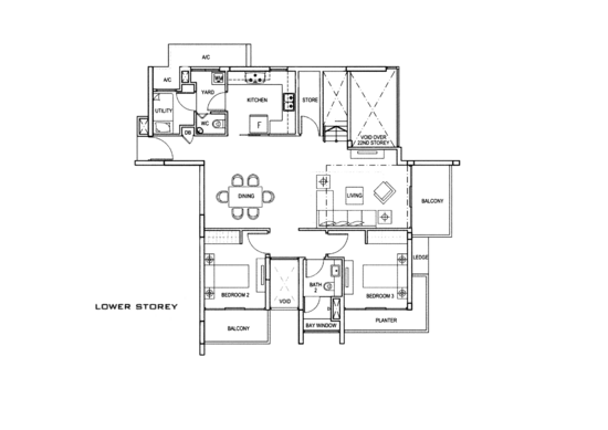 The Beacon - Floor Plan