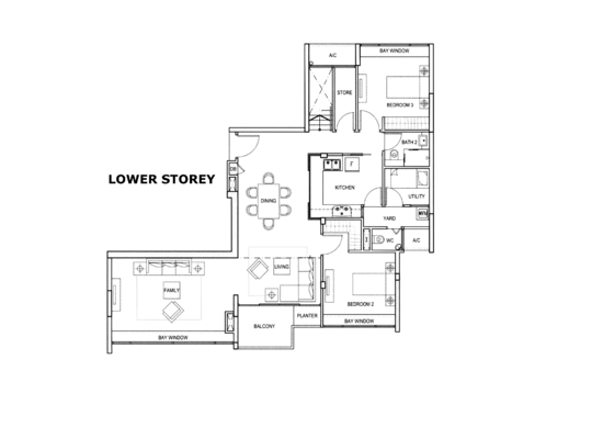 The Beacon - Floor Plan