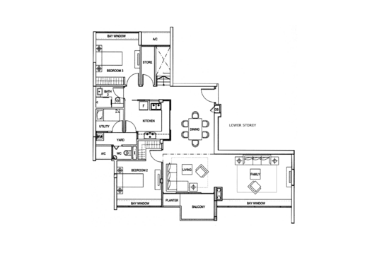 The Beacon - Floor Plan