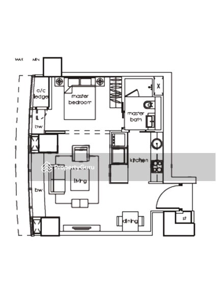 One Shenton, 1 Shenton Way, Studio, 592 sqft, Condominium For Sale, by Lim Guan Heng, 500200741 - PropertyGuru.com.sg