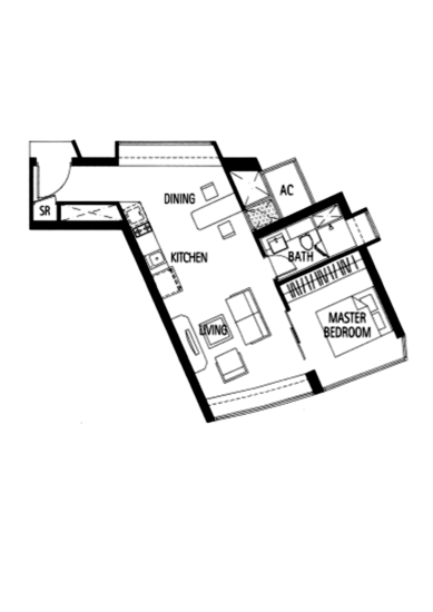 Tribeca by the Waterfront - Floor Plan