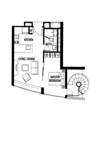 Tribeca by the Waterfront - Floor Plan
