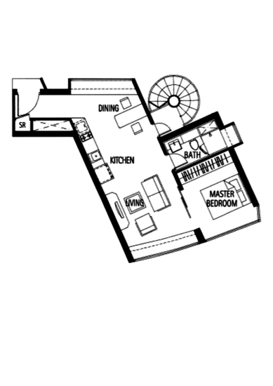 Tribeca by the Waterfront - Floor Plan