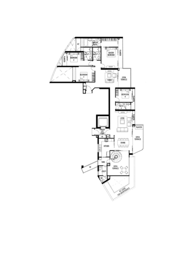 Tribeca by the Waterfront - Floor Plan