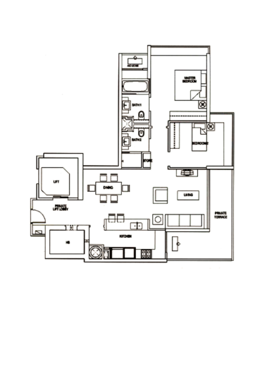 The Metz - Floor Plan