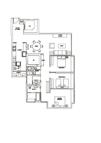 The Metz - Floor Plan