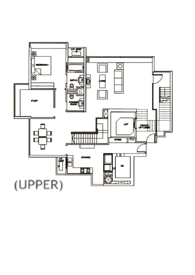 The Metz - Floor Plan