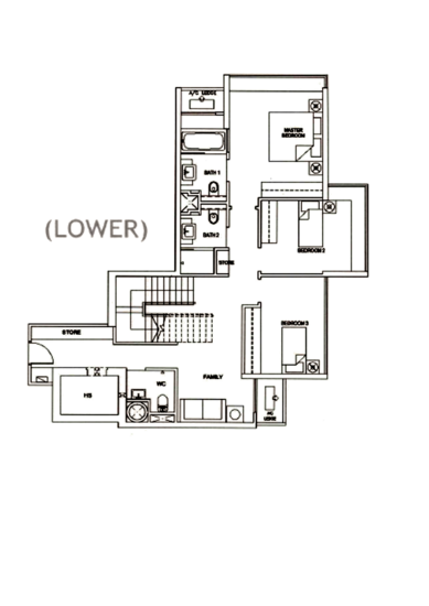 The Metz - Floor Plan