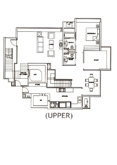 The Metz - Floor Plan