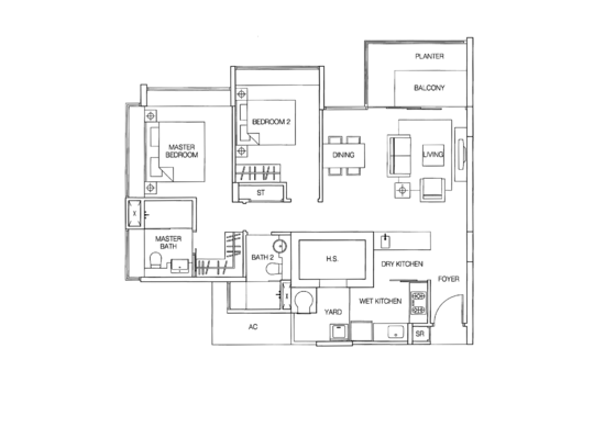 Grand Duchess at St Patrick's - Floor Plan