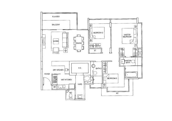 Grand Duchess at St Patrick's - Floor Plan