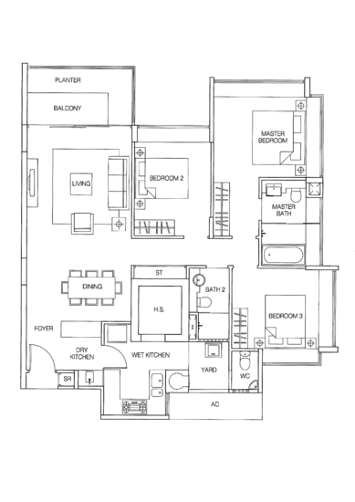Grand Duchess at St Patrick's - Floor Plan