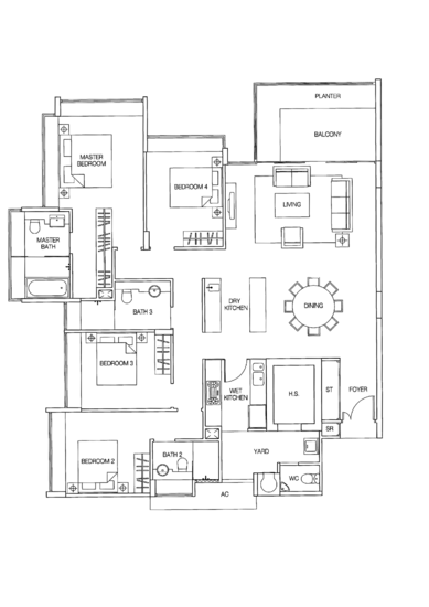Grand Duchess at St Patrick's - Floor Plan