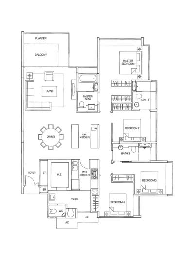 Grand Duchess at St Patrick's - Floor Plan