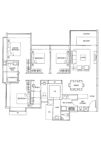 Grand Duchess at St Patrick's - Floor Plan