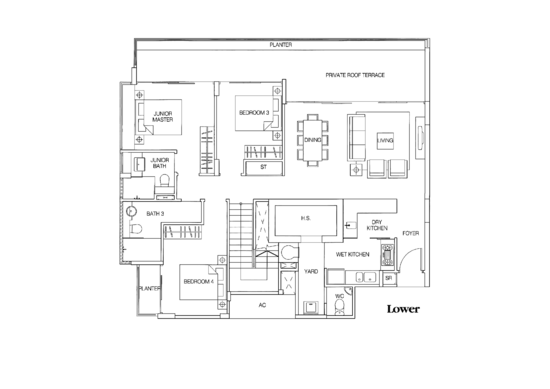 Grand Duchess at St Patrick's - Floor Plan
