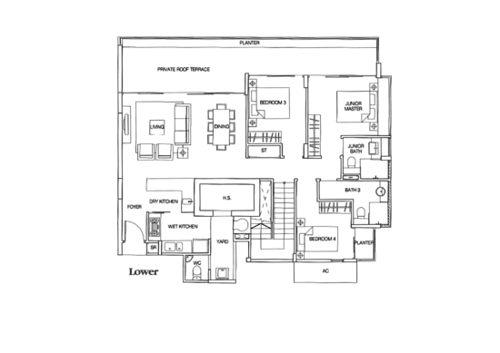 Grand Duchess at St Patrick's - Floor Plan