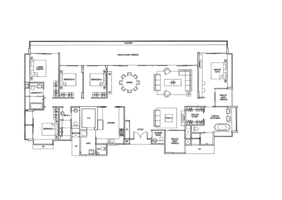 Grand Duchess at St Patrick's - Floor Plan